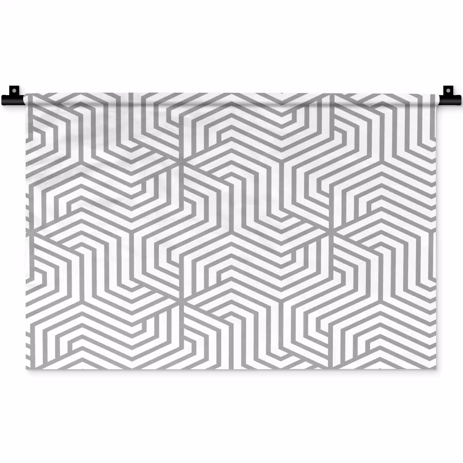 Lijn - Design - Geometrie - Patroon Wandkleed katoen klein 269 -zz3d
