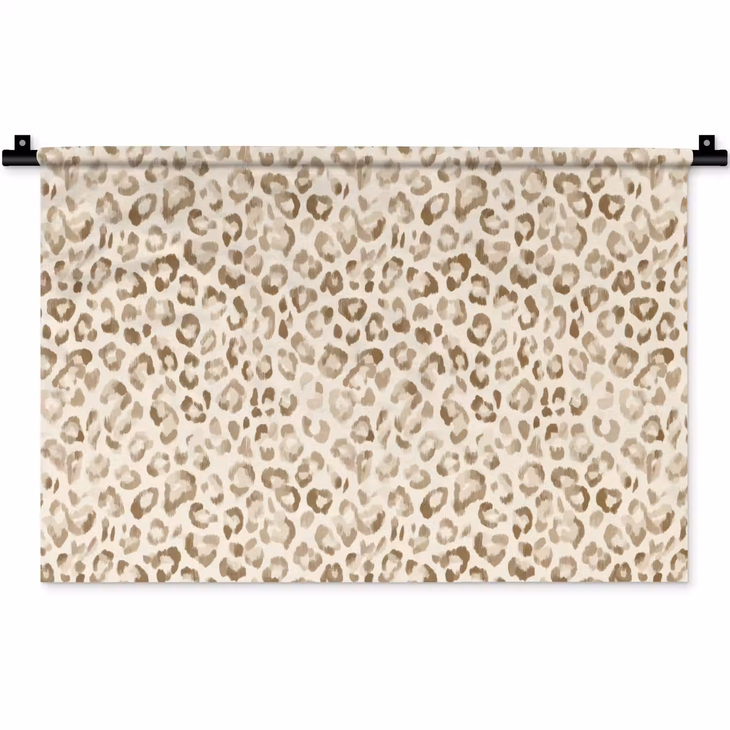 Luipaard - Klassiek - Beige Wandkleed katoen klein 269 -zz3d