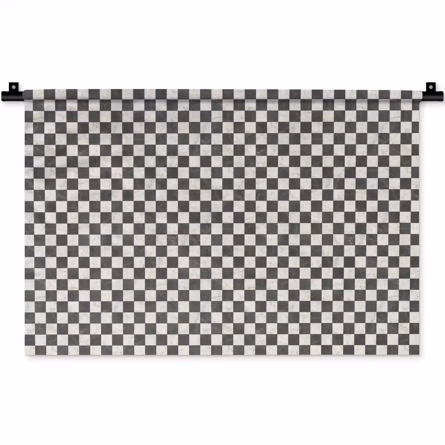 Marmer - Patroon - Grijs Wandkleed katoen klein 269 -zz3d
