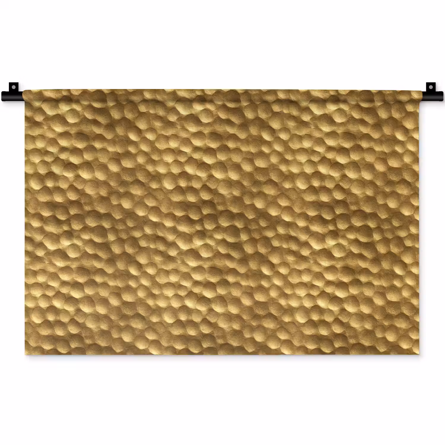 Metaal - Dynamisch - Goud Wandkleed katoen klein 269 -zz3d