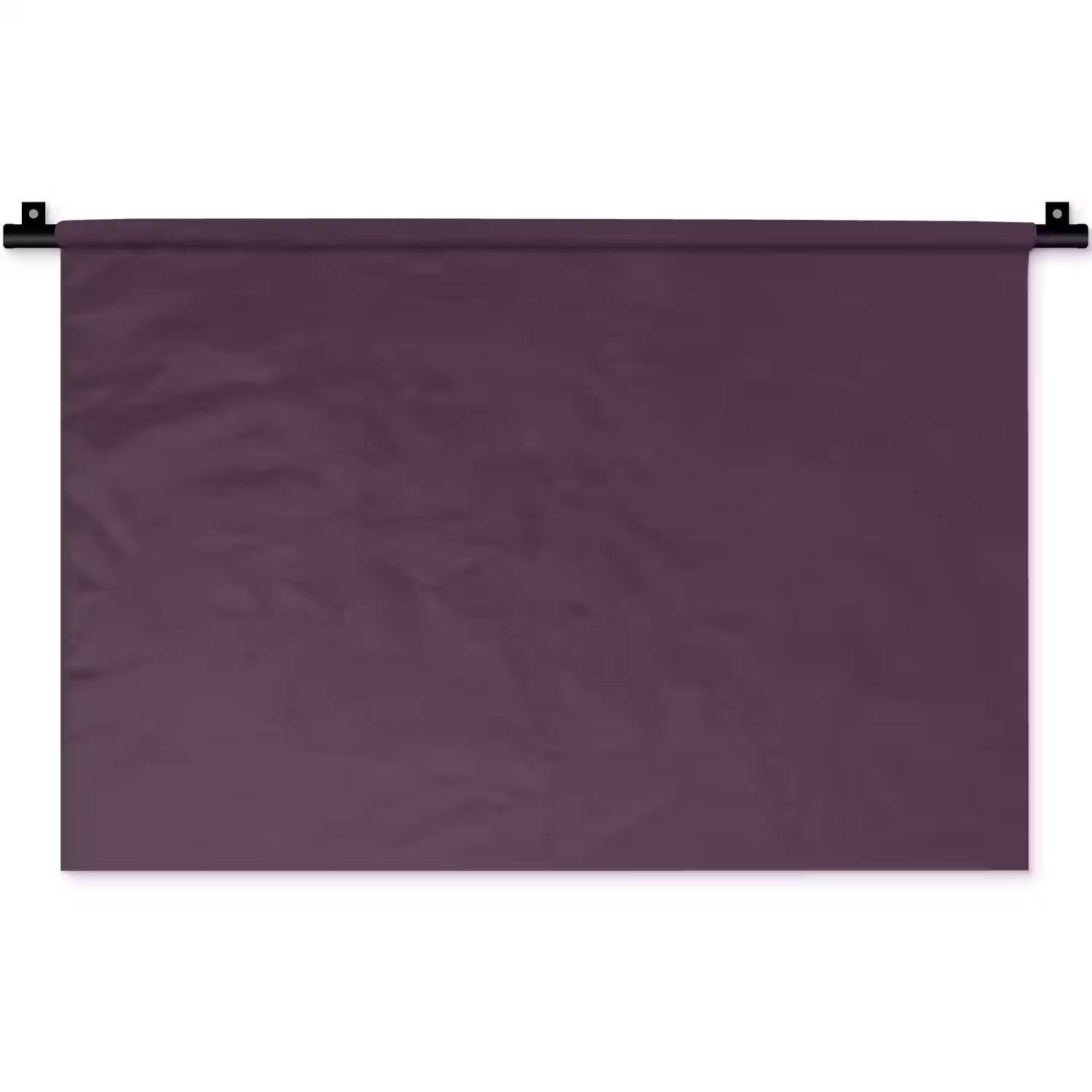 Midnight - Plum - Paars Wandkleed katoen klein 269 -zz3d