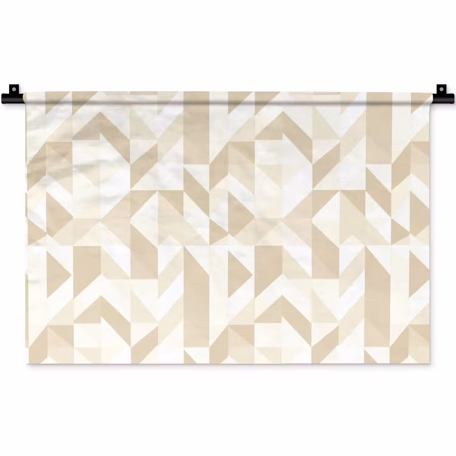 Modern - Abstract - Beige Wandkleed katoen klein 269 -zz3d