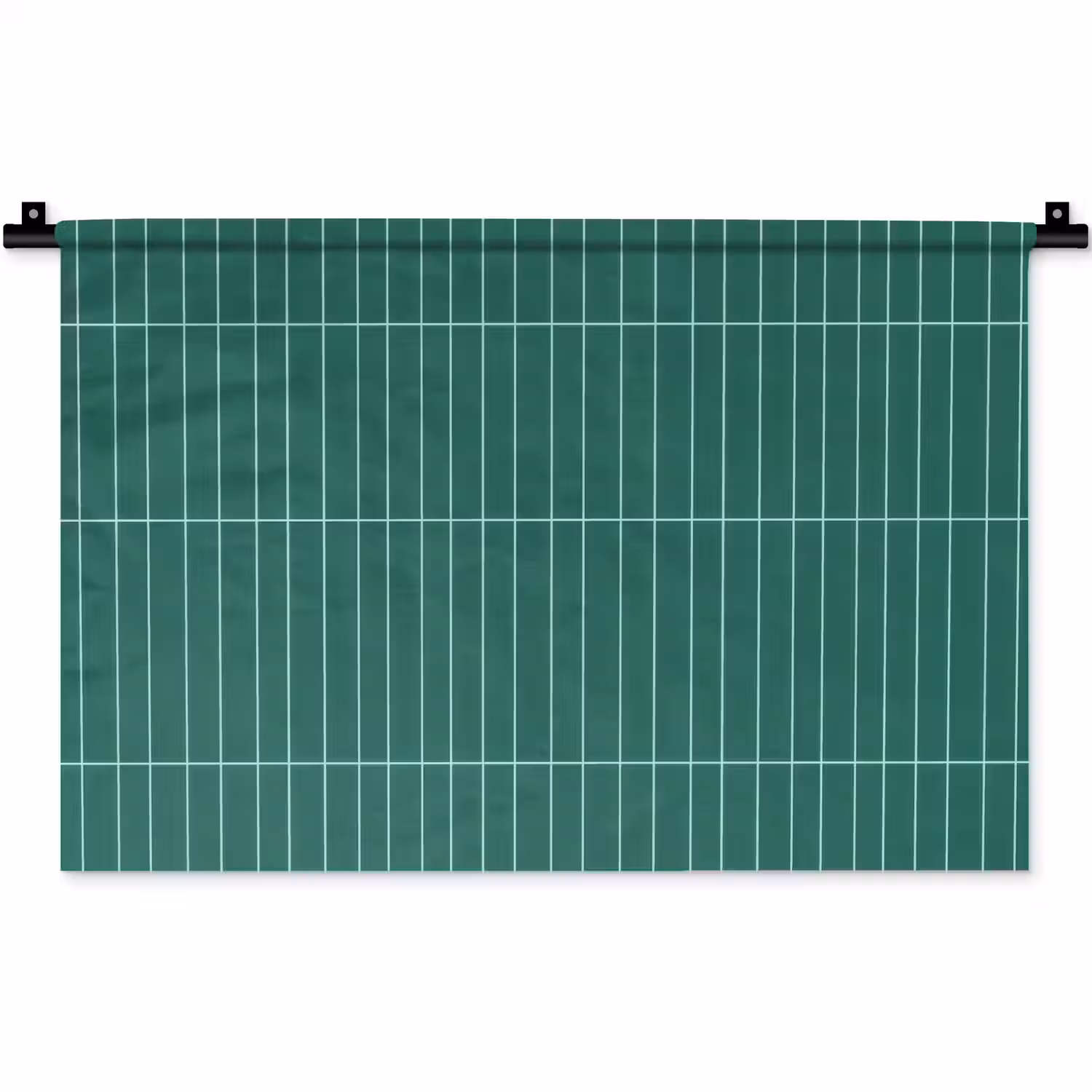Patroon - Tegel - Saliegroen Wandkleed katoen klein 269 -zz3d