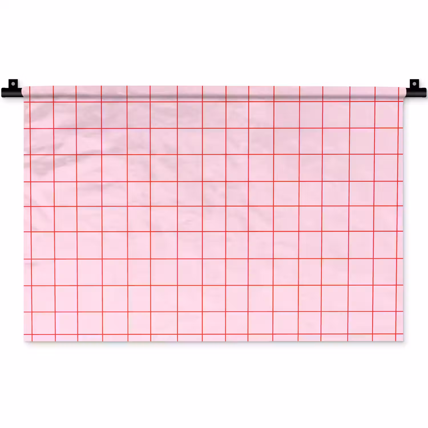 Raster - Patroon - Roze Wandkleed katoen klein 269 -zz3d