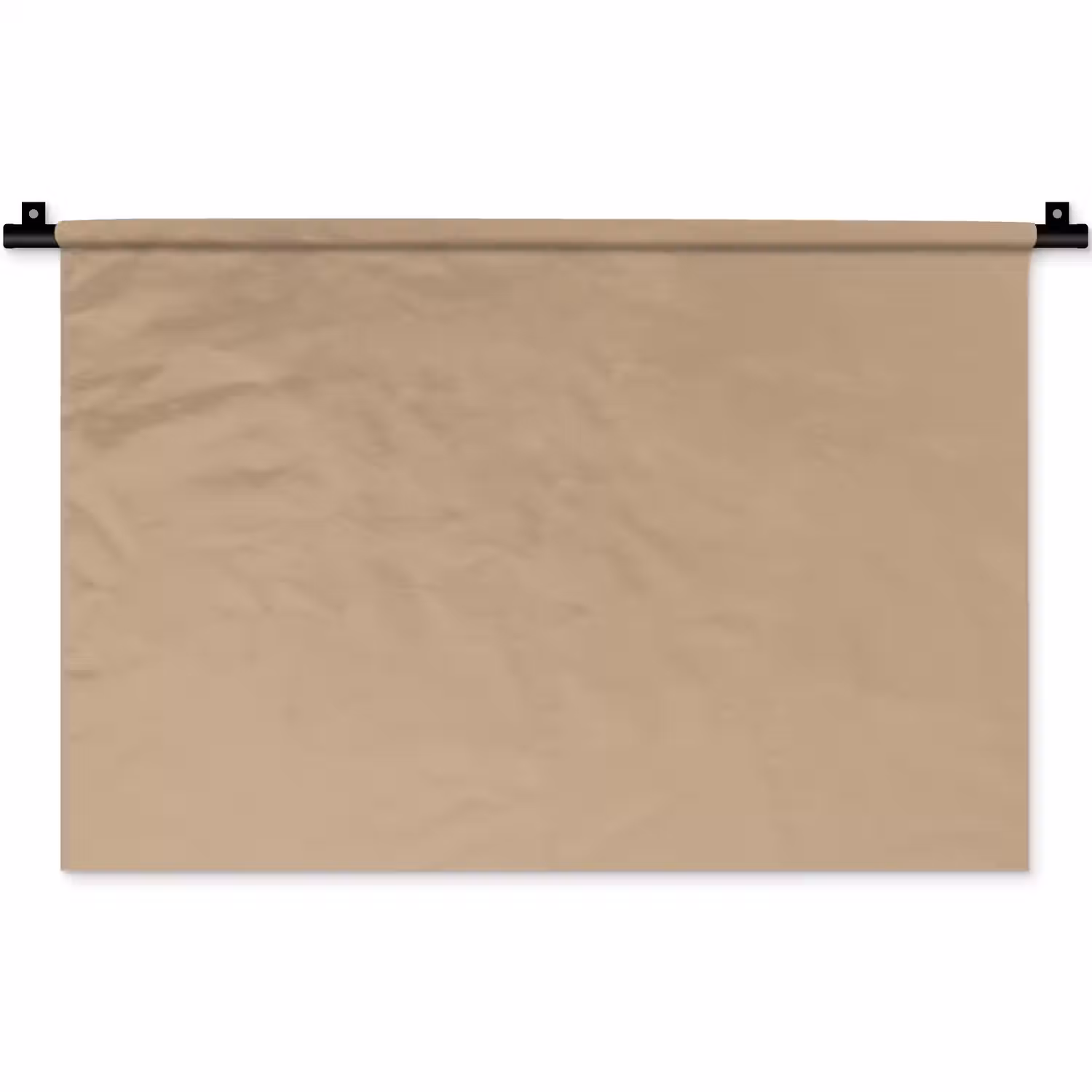 Soft - Taupe - Bruin Wandkleed katoen klein 269 -zz3d
