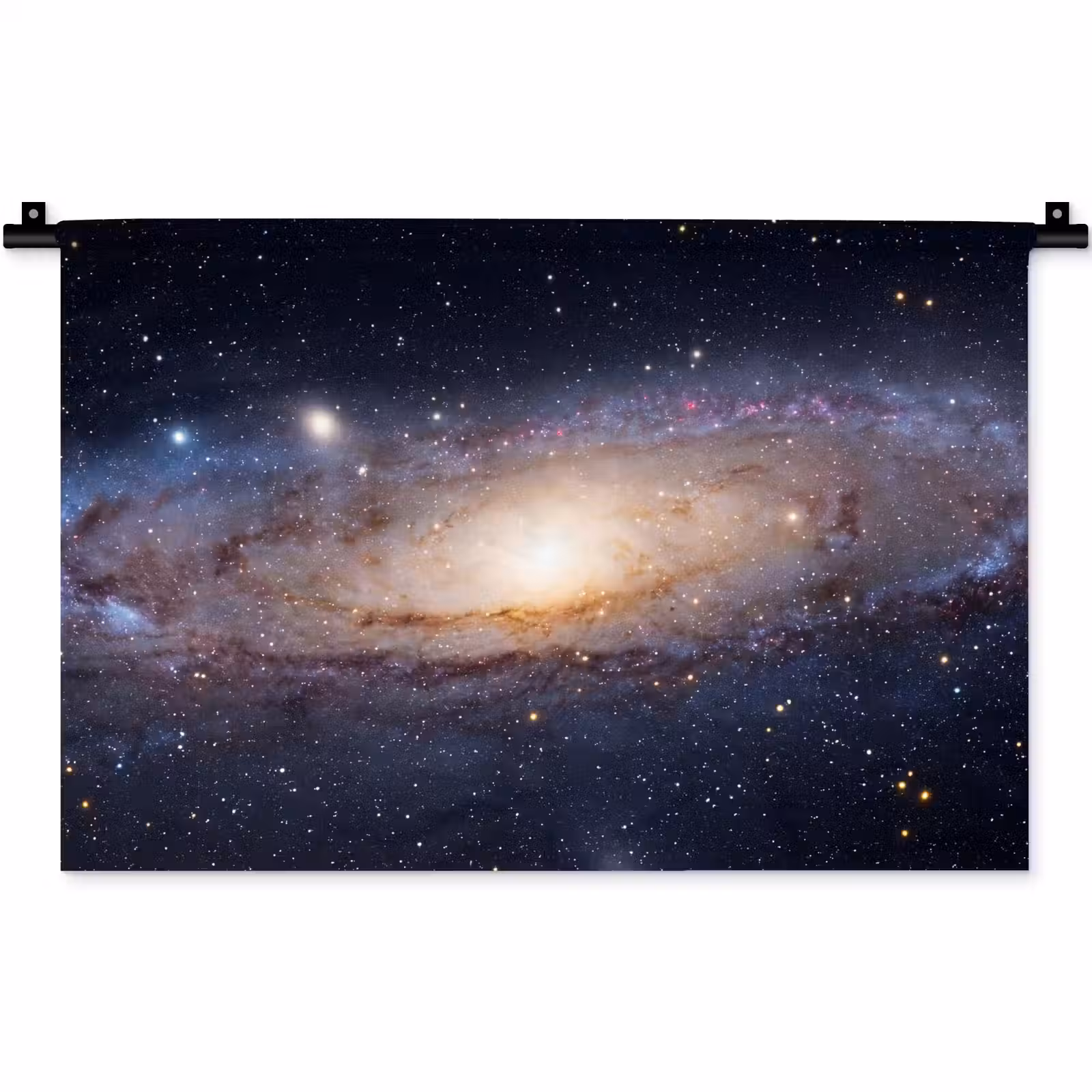 Wandkleed - Sterrenstelsel - Ruimte - Kosmos - Sterrenstelsel - Ruimte - Kosmos Wandkleed katoen klein