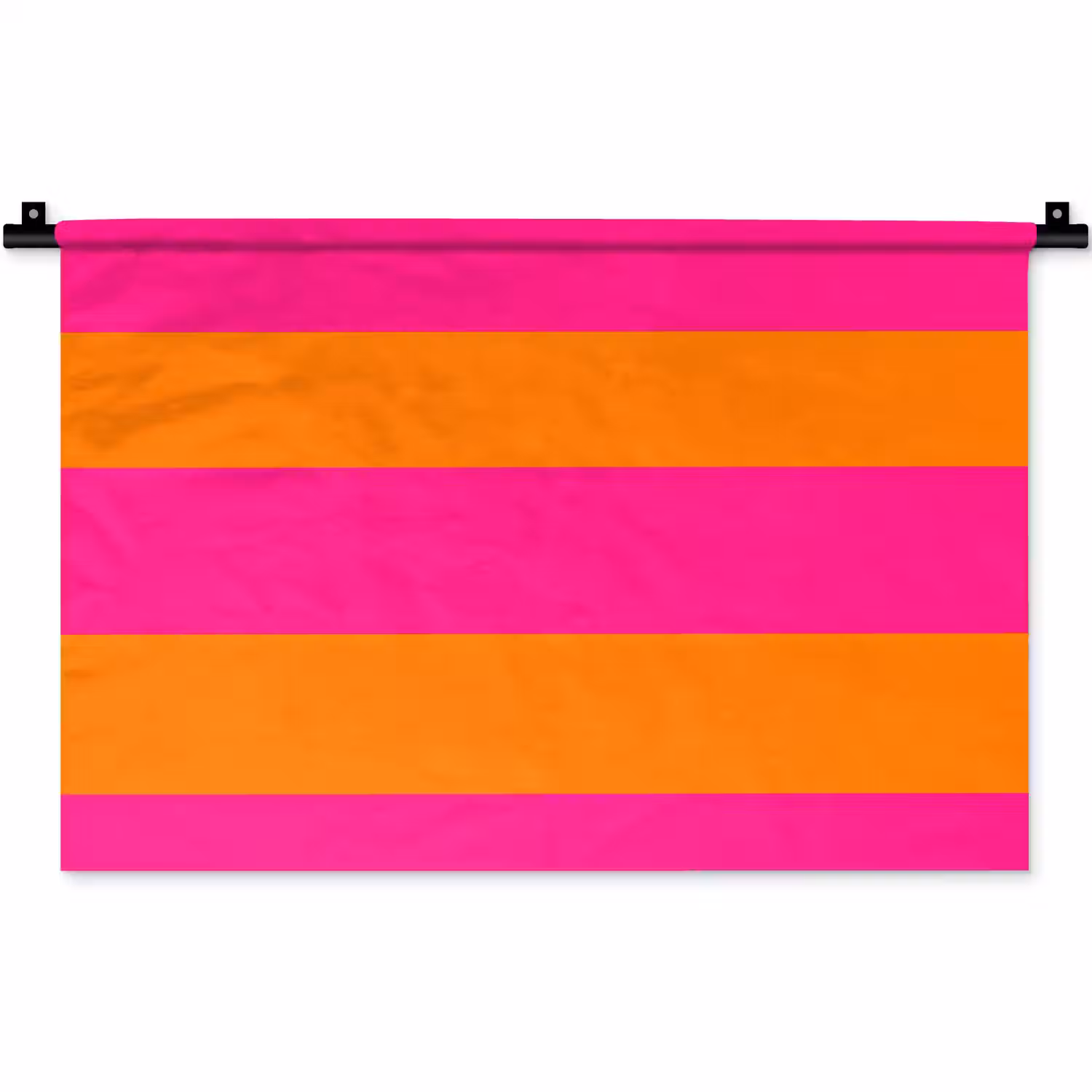 Strepen - Horizontaal - Roze Wandkleed katoen klein 269 -zz3d
