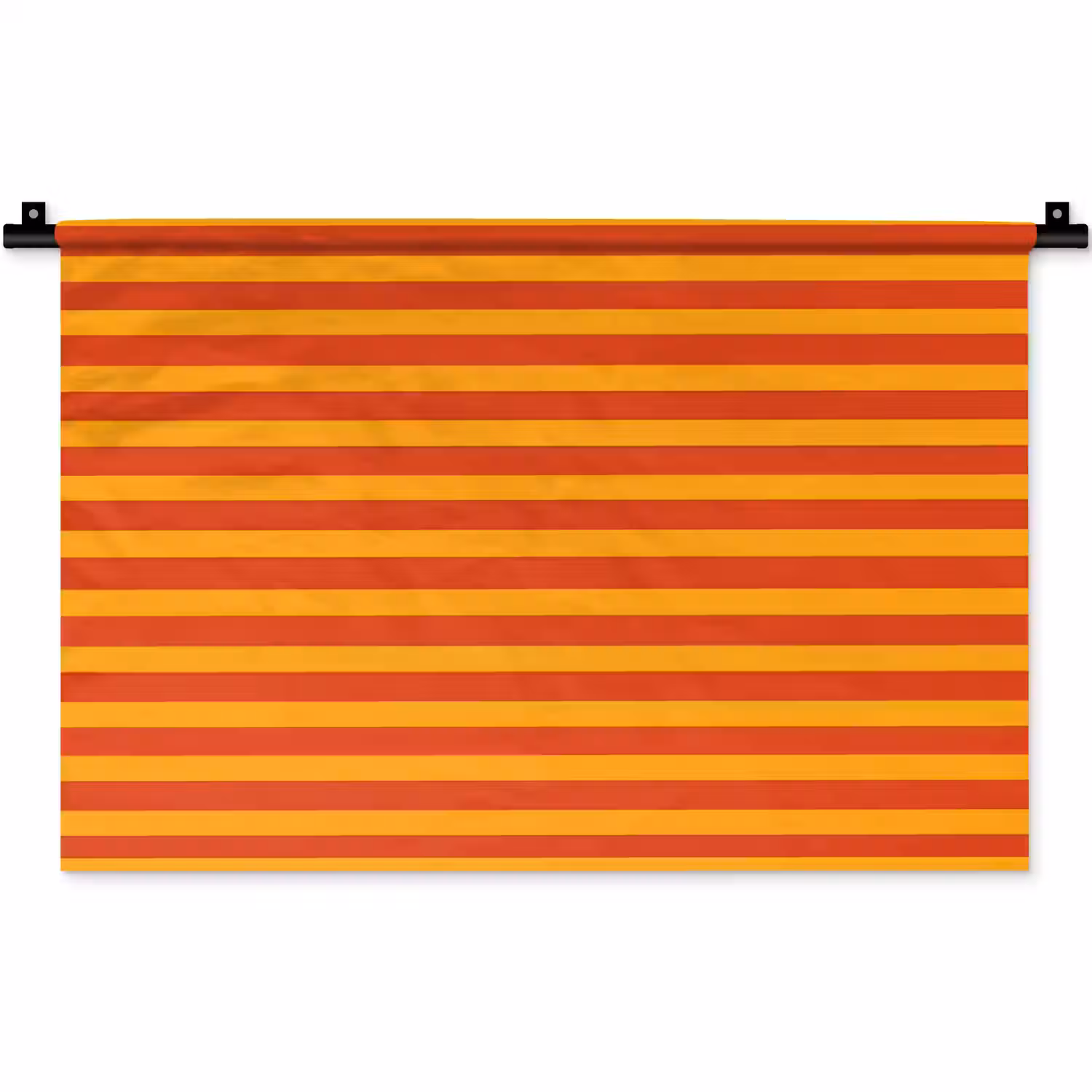 Strepen - Patroon - Oranje Wandkleed katoen klein 269 -zz3d