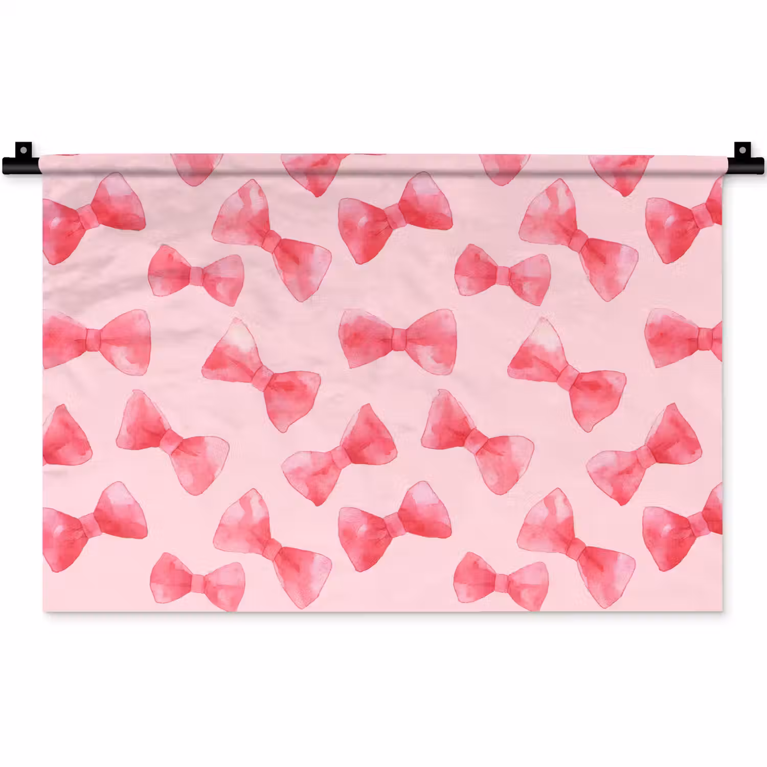 Strikken - Aquarel - Roze Wandkleed katoen klein 269 -zz3d