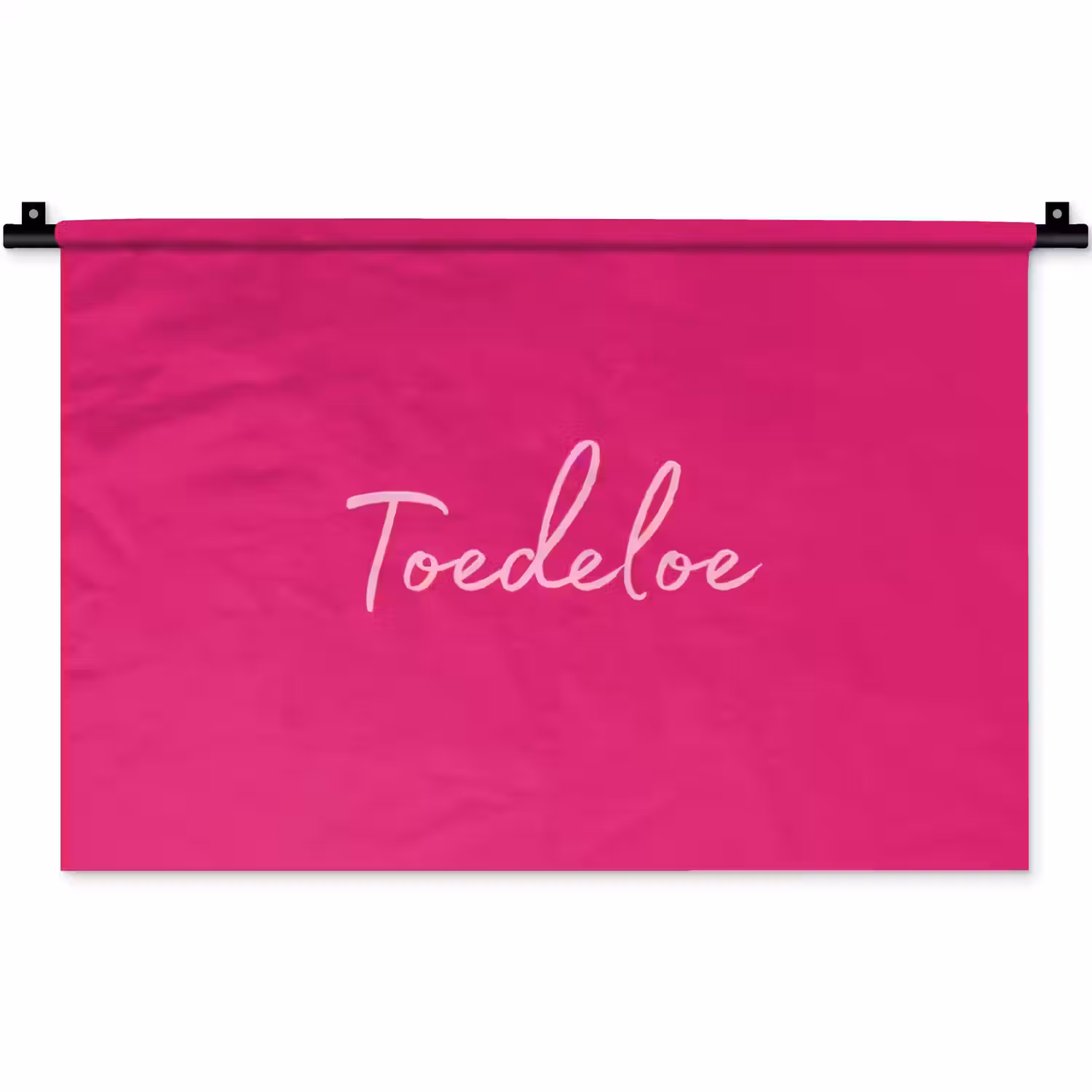 Toedeloe - Roze Wandkleed katoen klein -zz3d