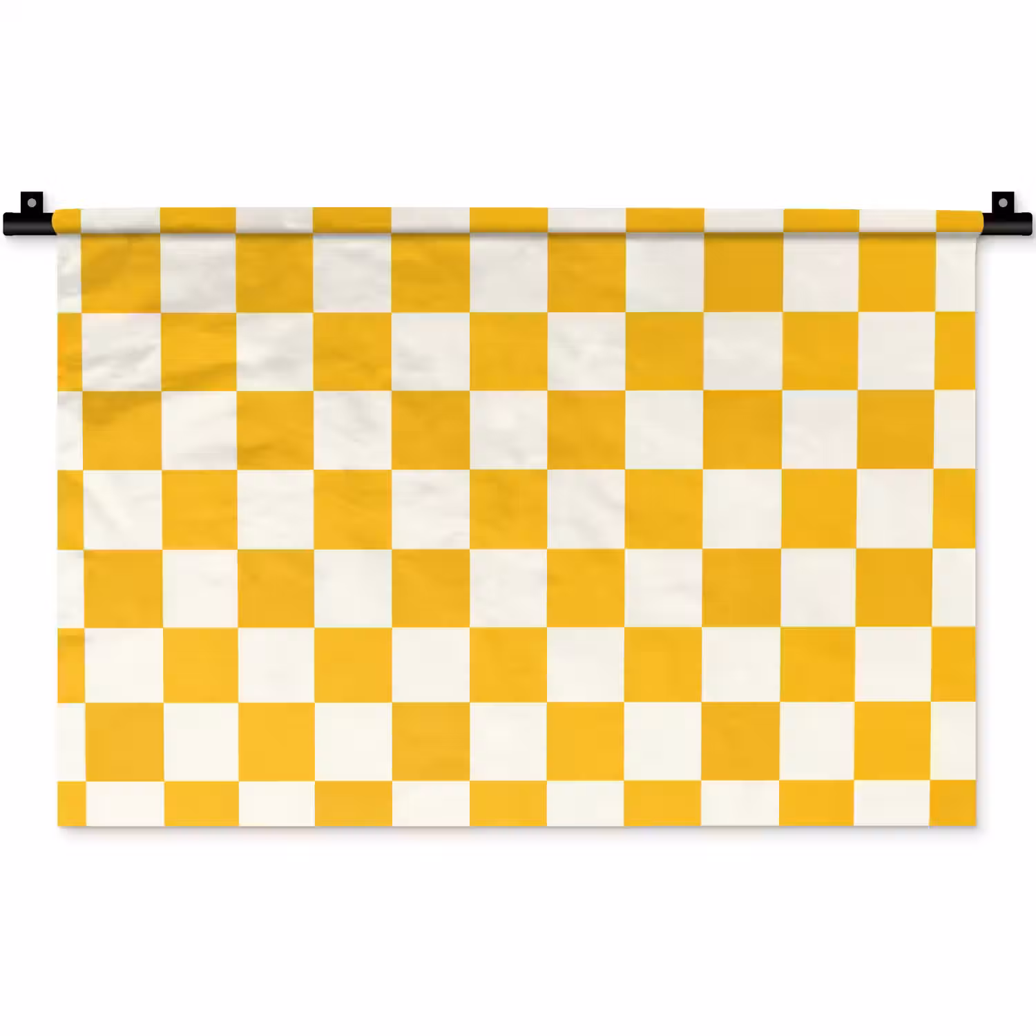 Traditioneel - Patroon - Geel Wandkleed katoen klein 269 -zz3d