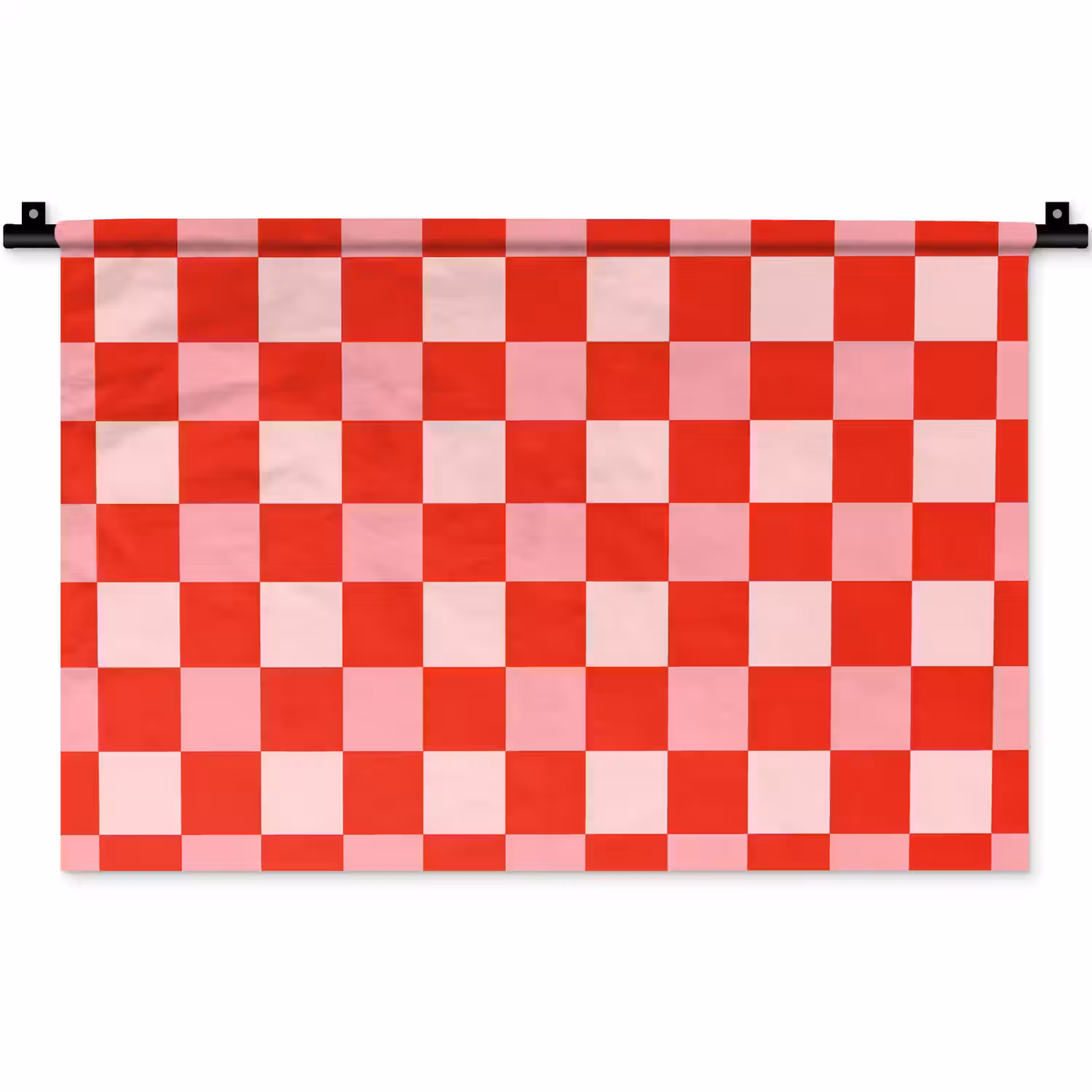 Vierkant - Klassiek - Rood Wandkleed katoen klein 269 -zz3d