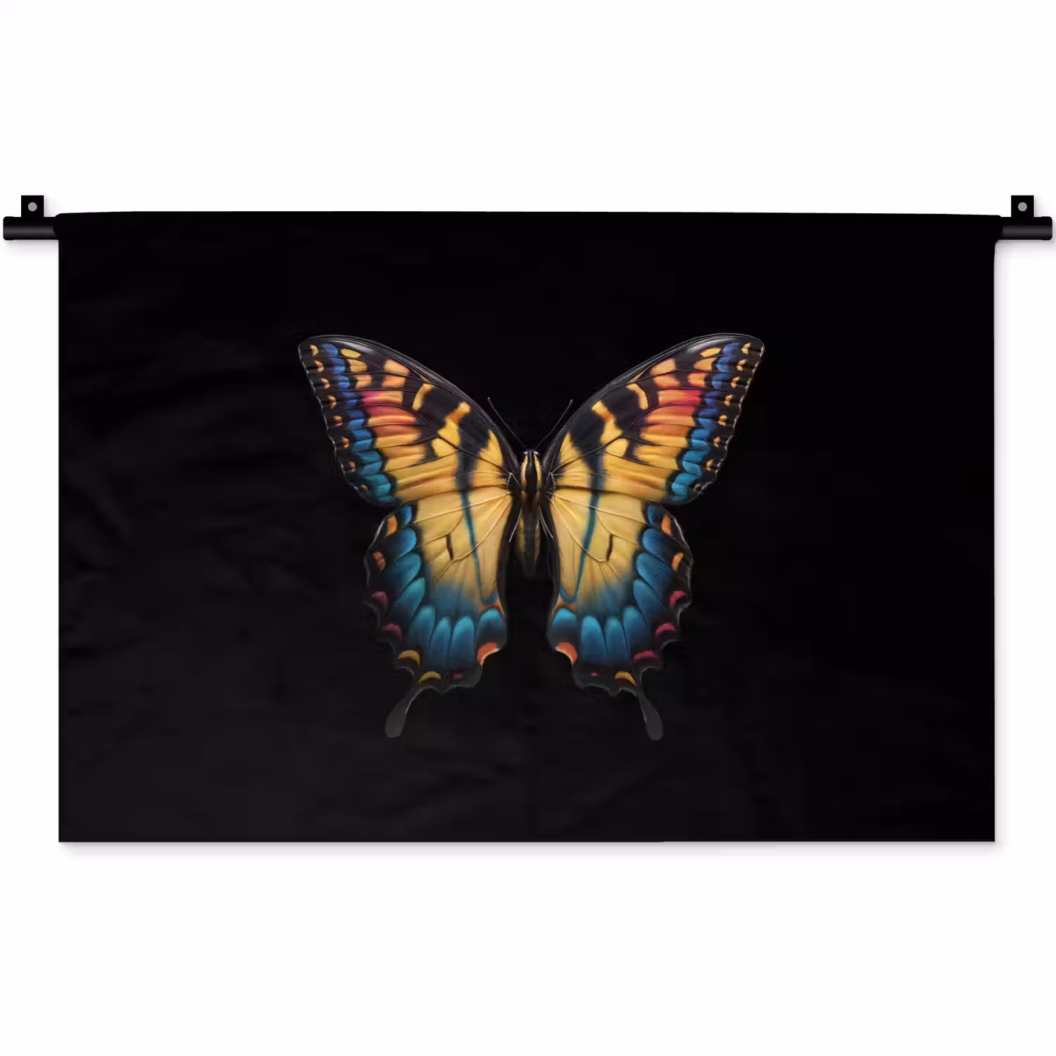 Vlinder - Kleurrijk - Speels Wandkleed katoen klein -zz3d