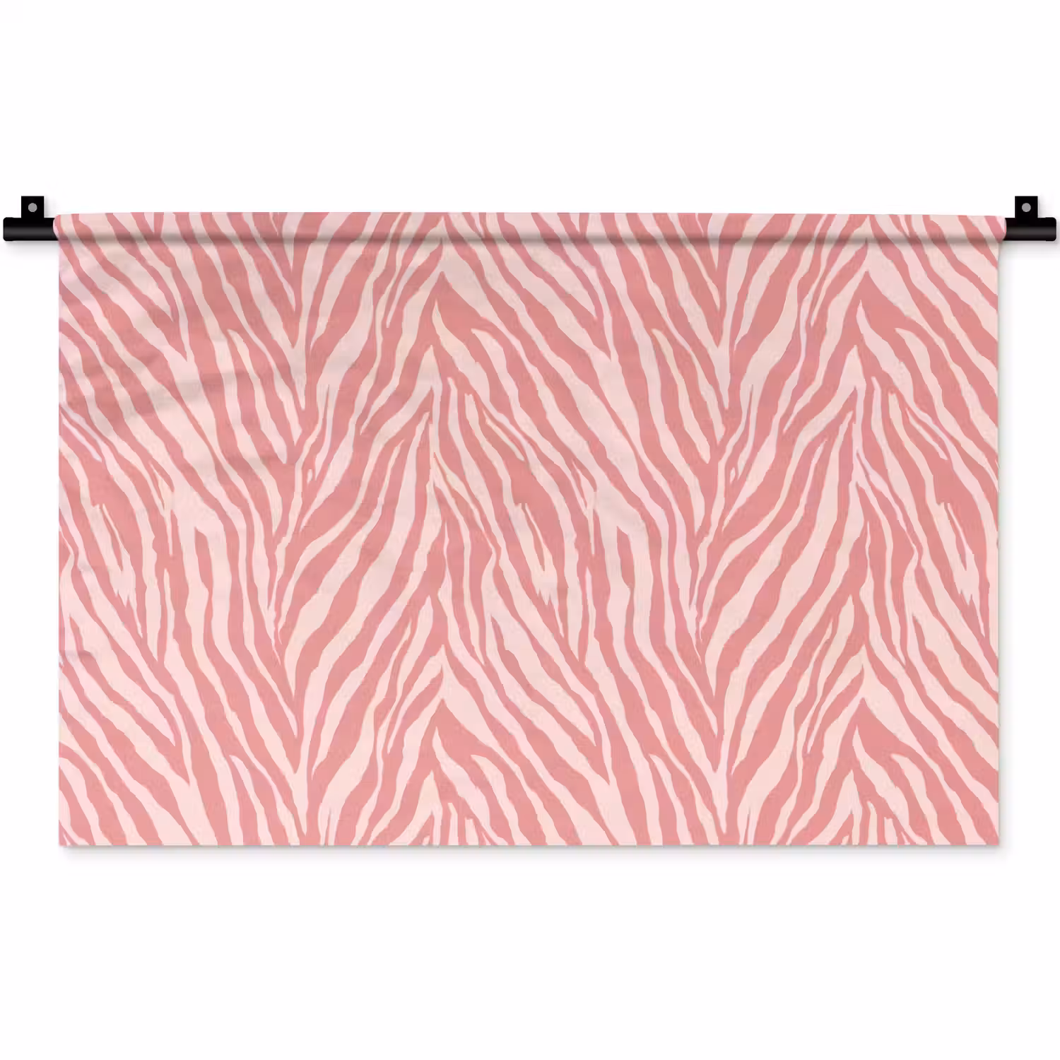 Zebra - Print - Roze Wandkleed katoen klein 269 -zz3d