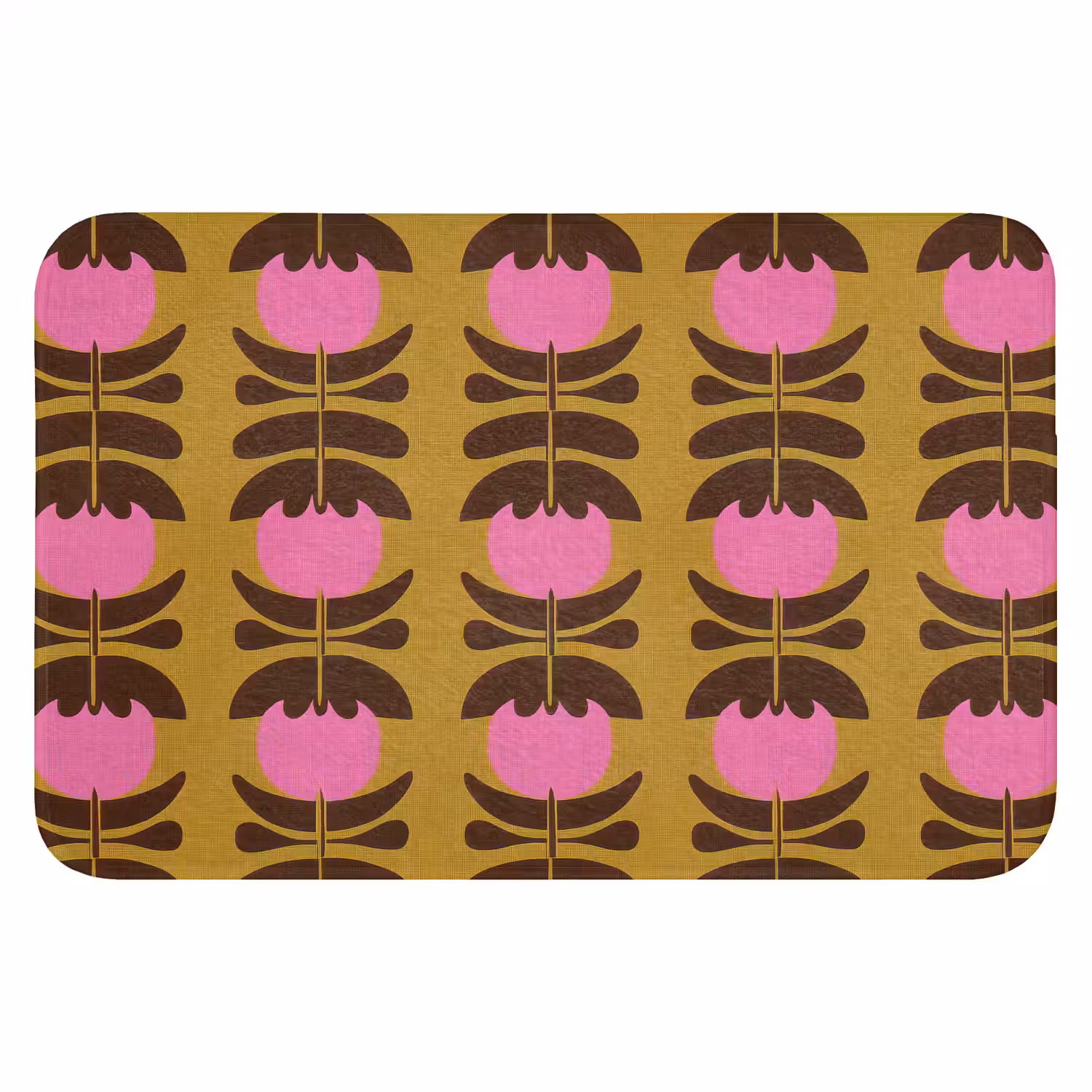 Abstract - Bloemen - Roze WCmat klein 1009 -3d