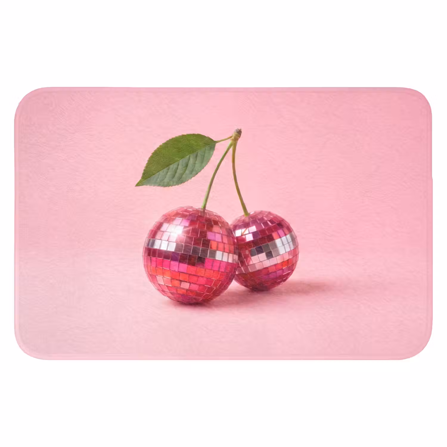 Disco - Kersen - Roze WCmat klein -3d
