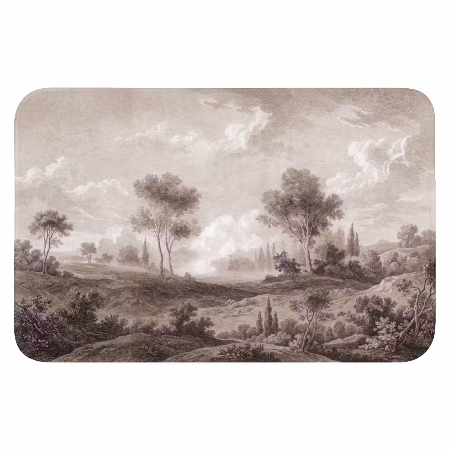 Klassiek - Landschap - Neutraal WCmat klein -3d