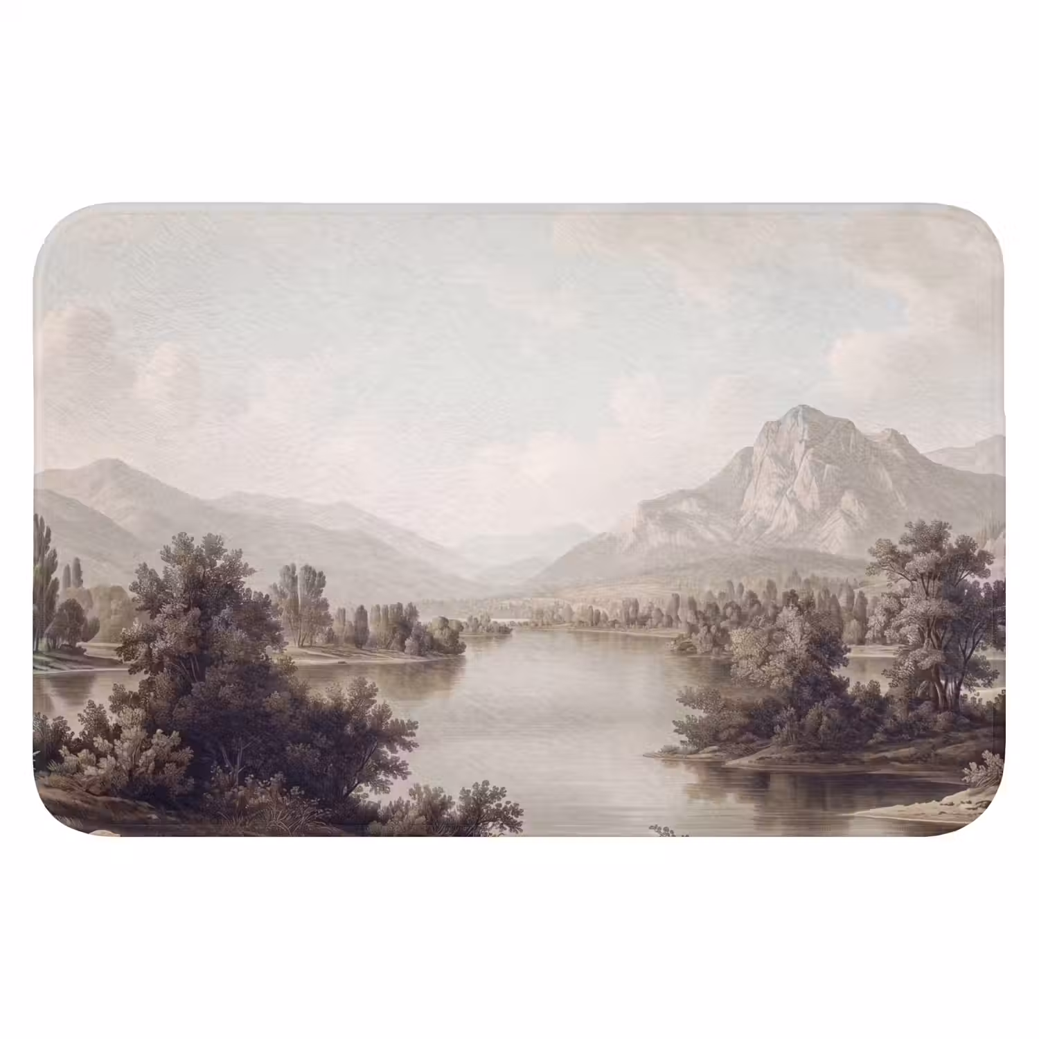 Klassiek - Landschap - Sereen WCmat klein -3d