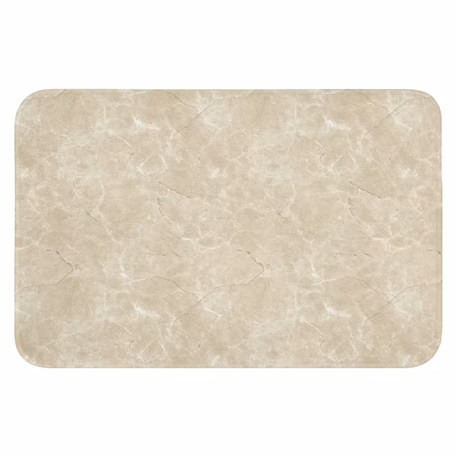 Lichtbeige - Marmer - Diffusie adering WCmat klein 1009 -3d