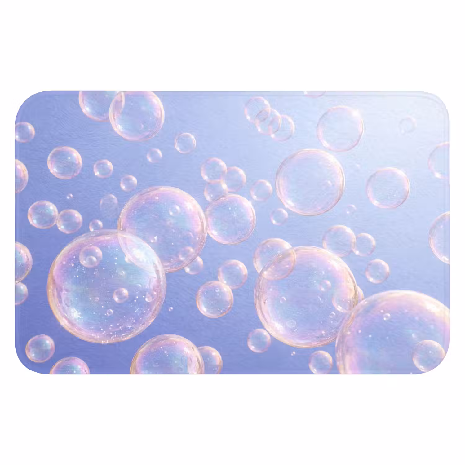 Pastel - Bubbels - Dromerig WCmat klein -3d