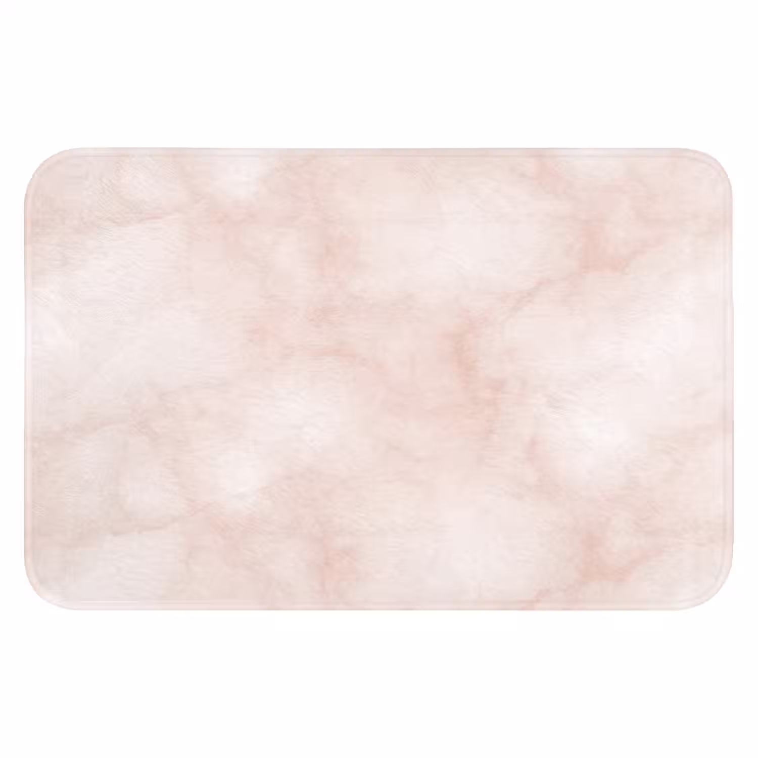 Roze - Marmer - Crème WCmat klein 1009 -3d