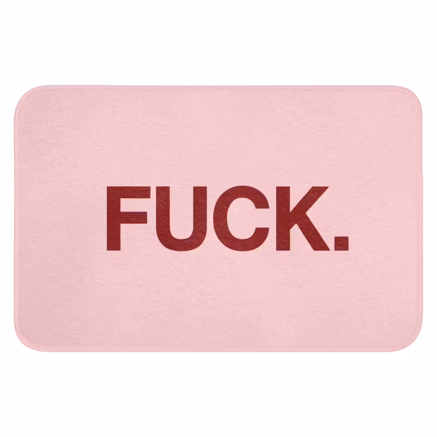 Statement - Krachtig - Roze WCmat klein -3d