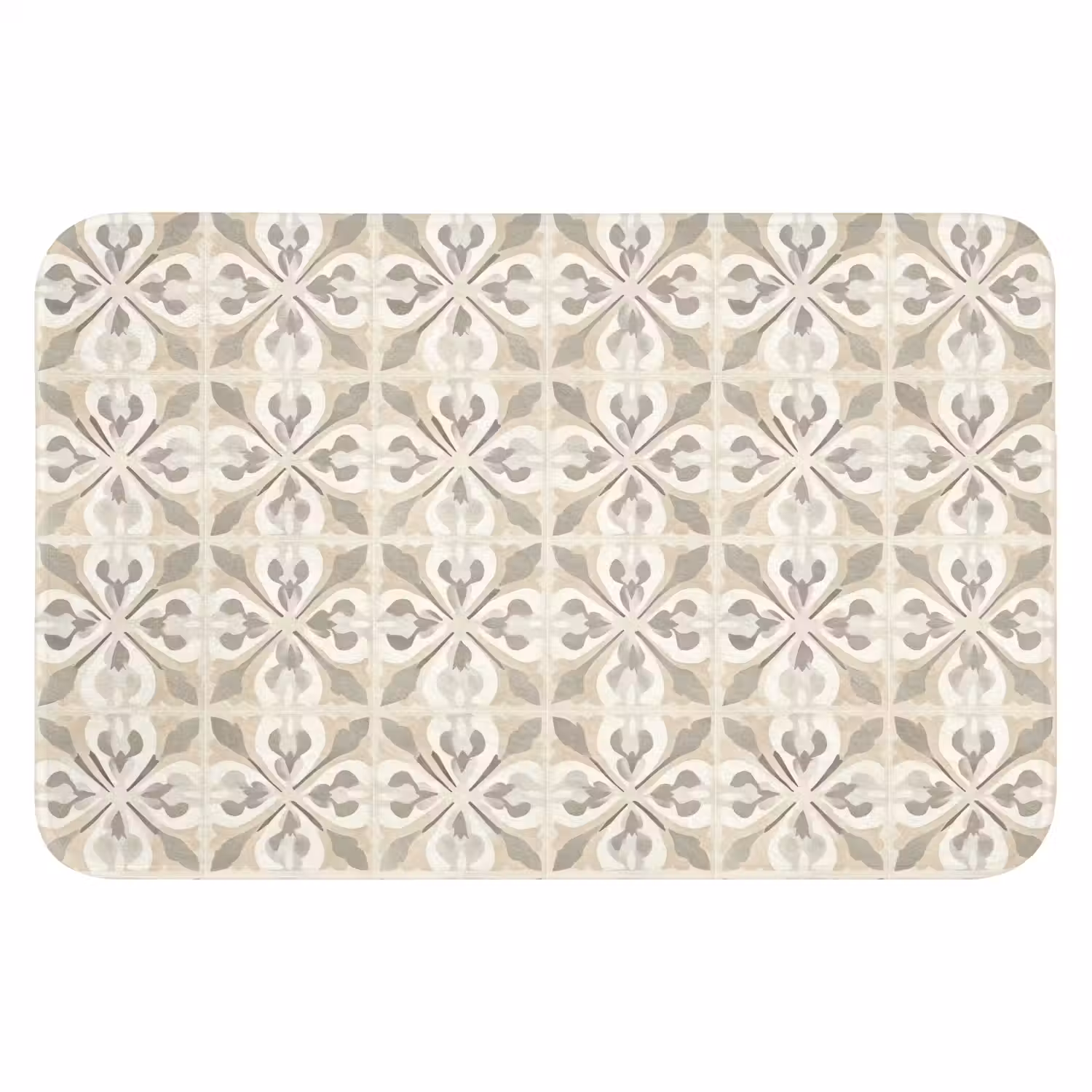 Tegel - Motief - Beige WCmat klein 1009 -3d
