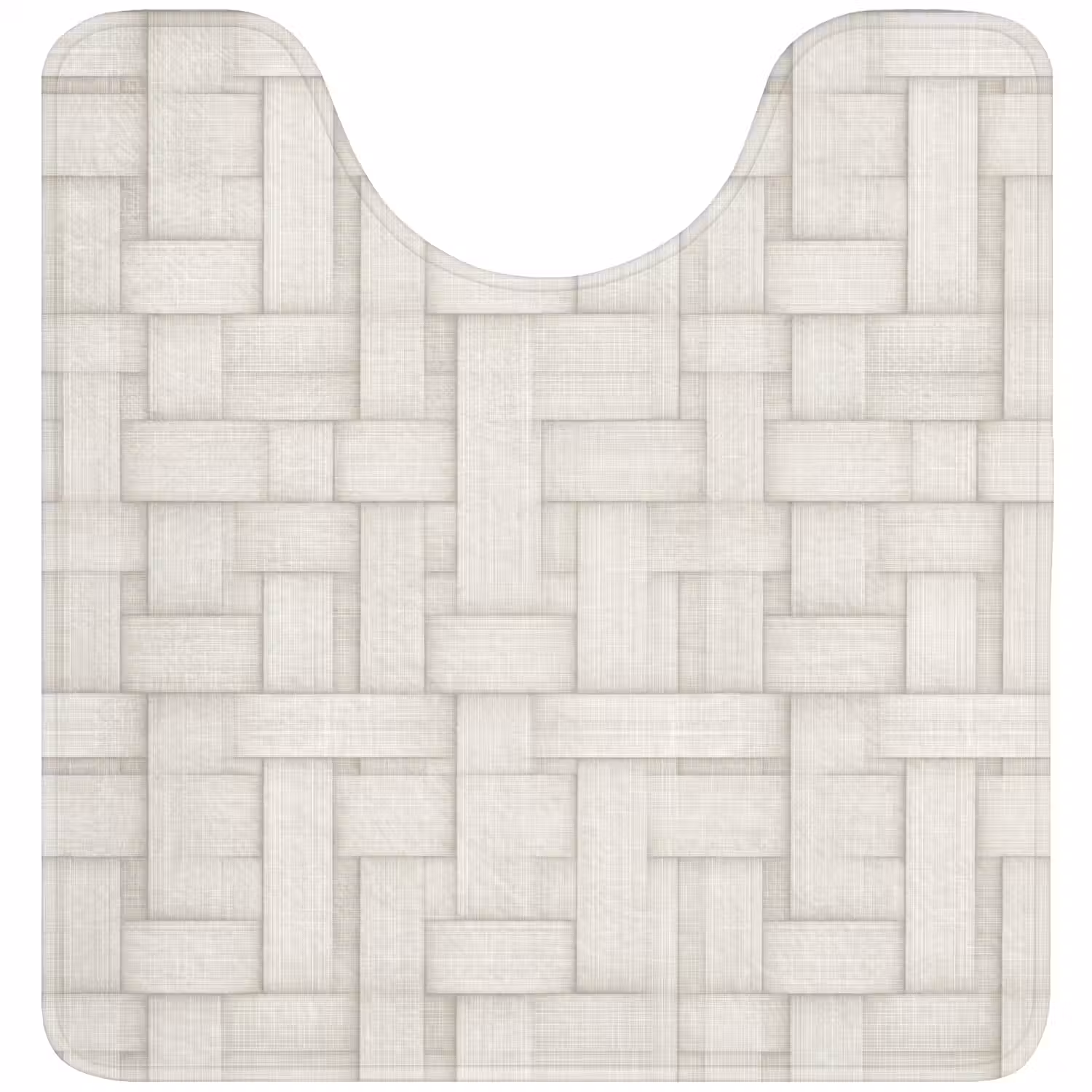 Vlechtwerk - Banen - Beige WCmat klein 1009 -3d