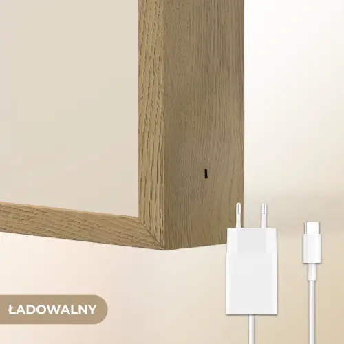 Pony - Beige - Manen - Pastel Light Box met batterij (Wandlamp kind) middel -USP_websiteoplaadbaarNL