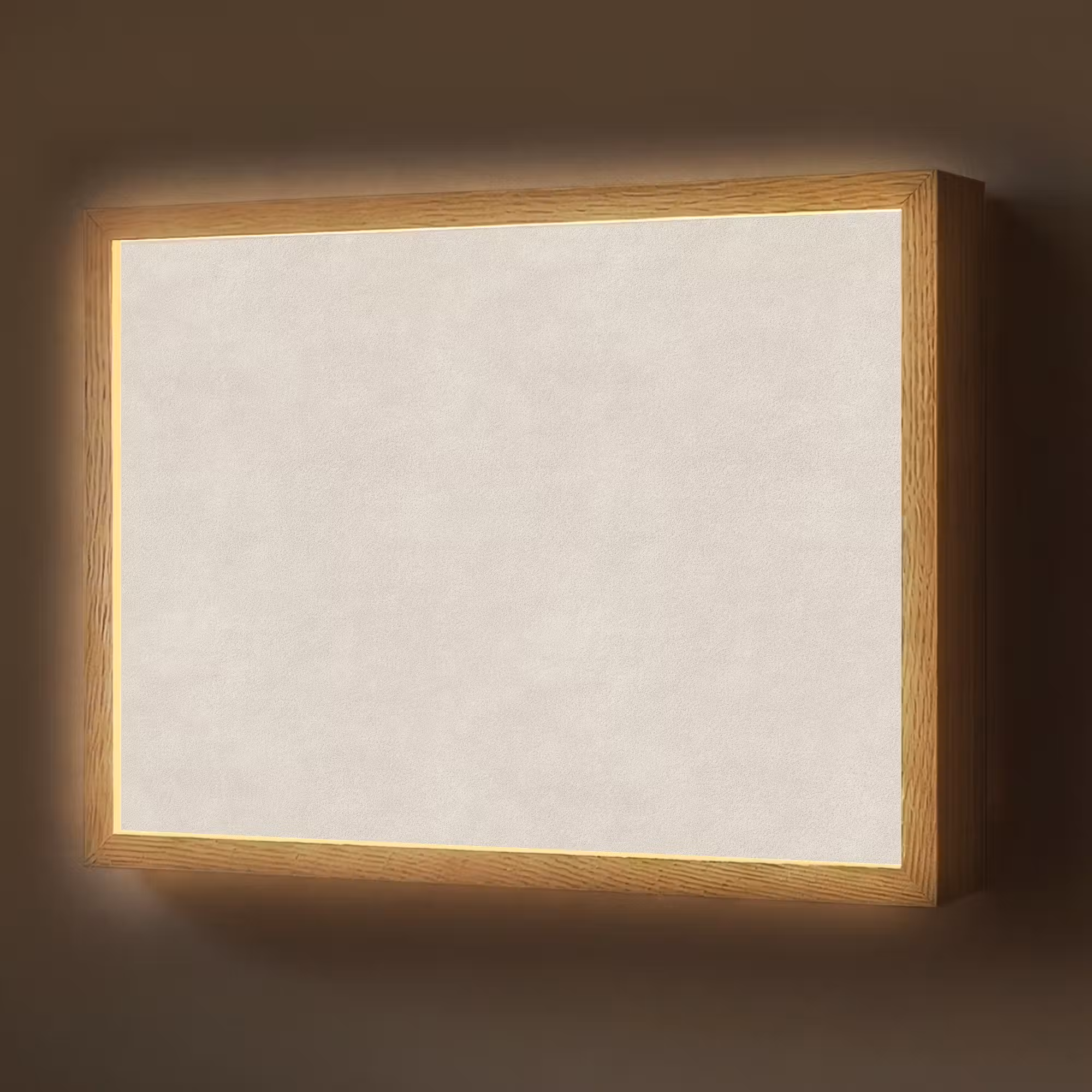 Lightbox - Wandlamp - Zandkleurig - Modern - Egaal
