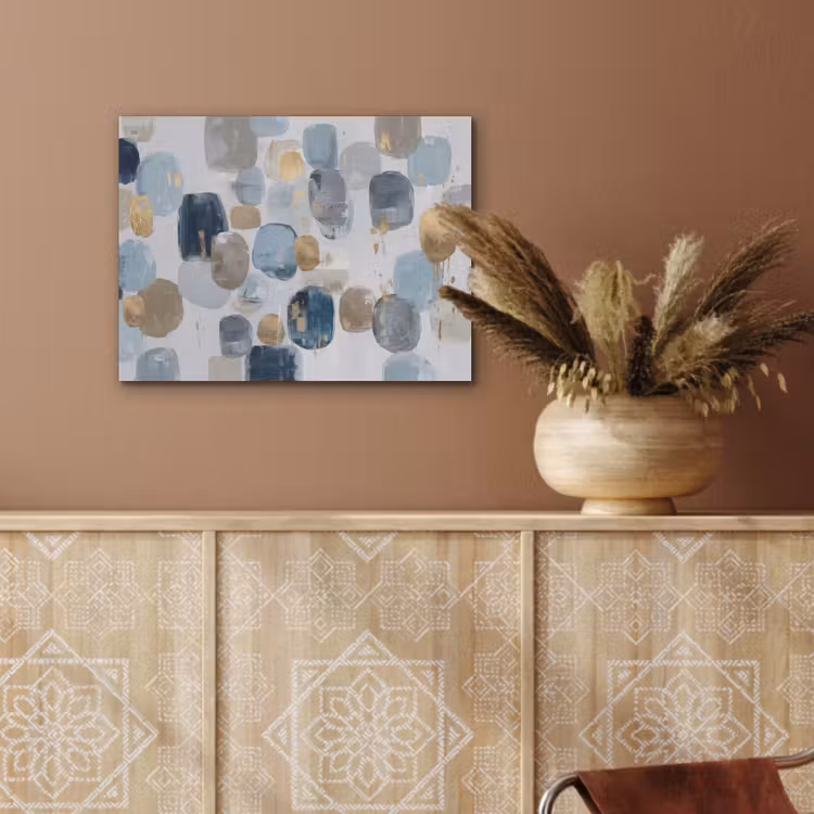 Abstract - Goud - Vormen PET vilt klein -sfeer4
