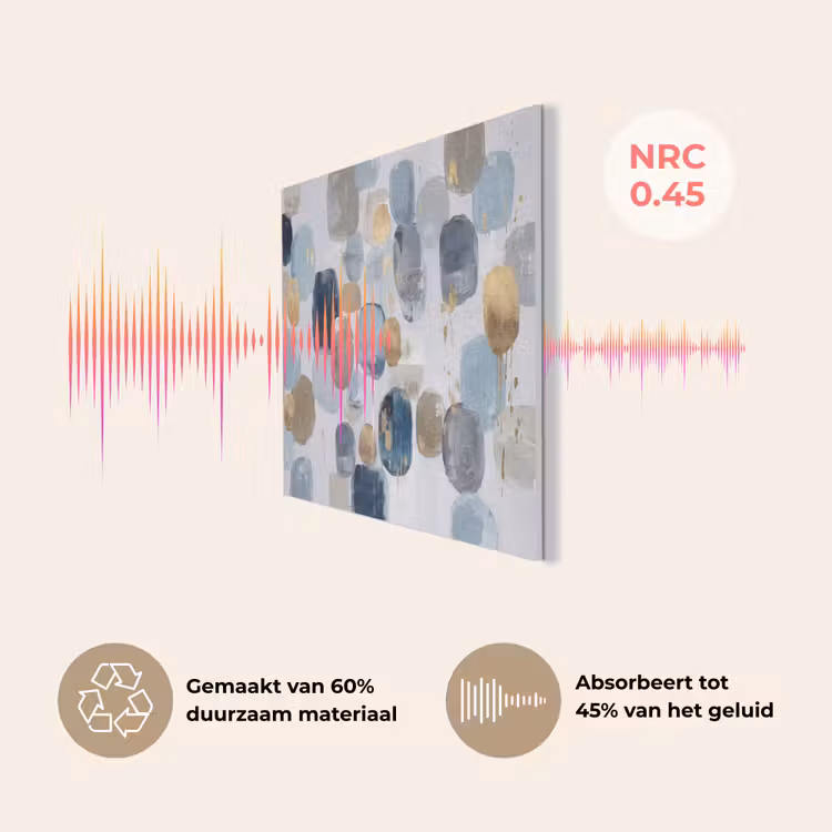 Abstract - Goud - Vormen PET vilt klein -USP_NL