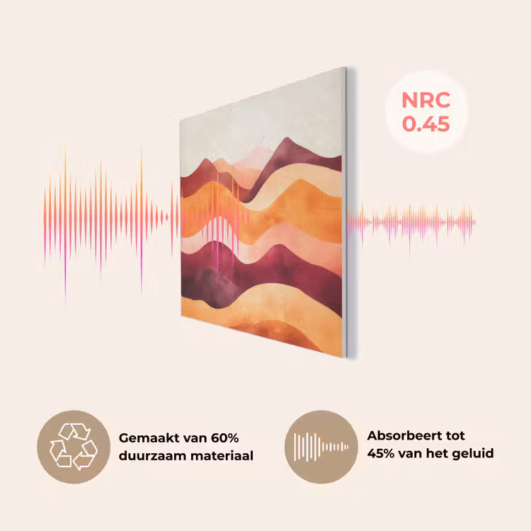 Abstract - Landschap - Golven PET vilt klein -USP_NL