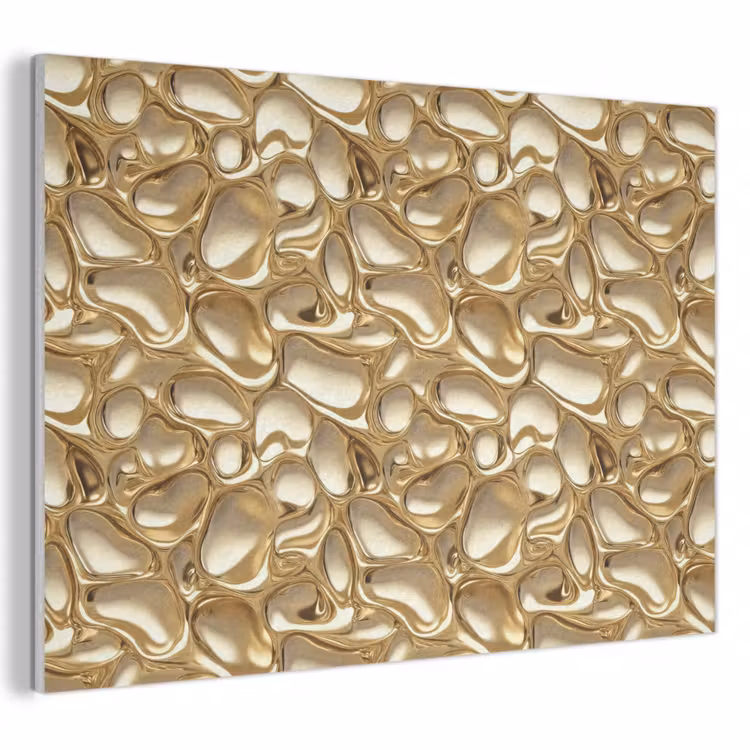 Abstract - Modern - Goud PET vilt klein 837 -3d