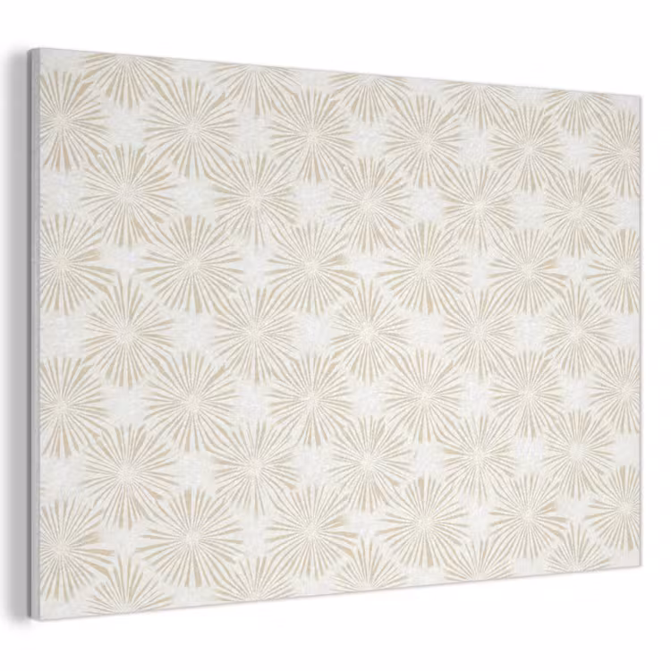 Abstract - Motief - Beige PET vilt klein 837 -3d