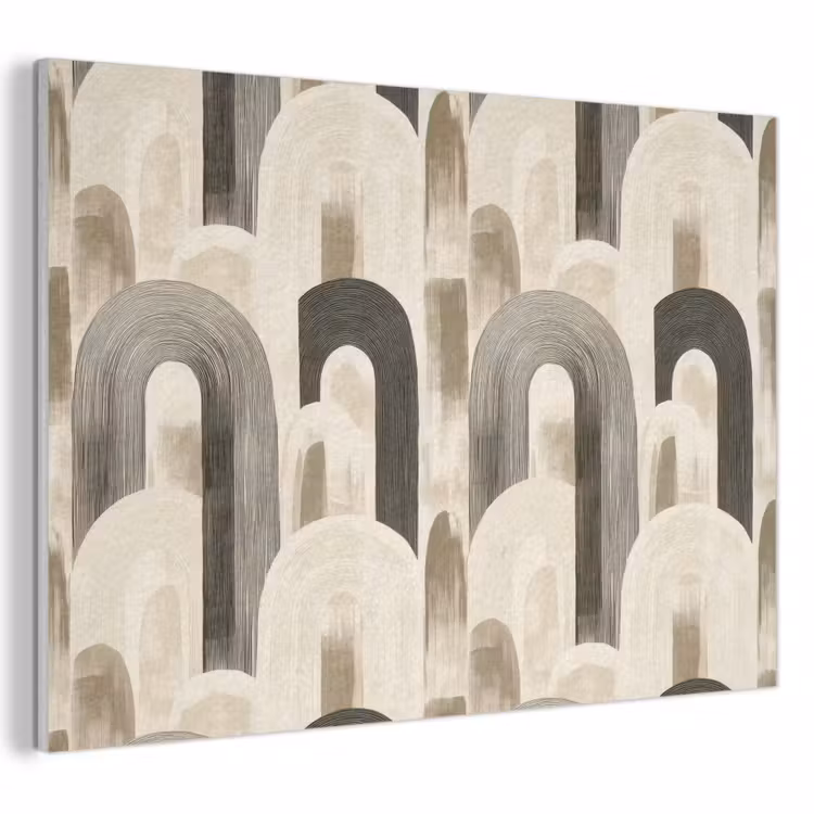 Abstract - Patroon - Bogen PET vilt klein 837 -3d