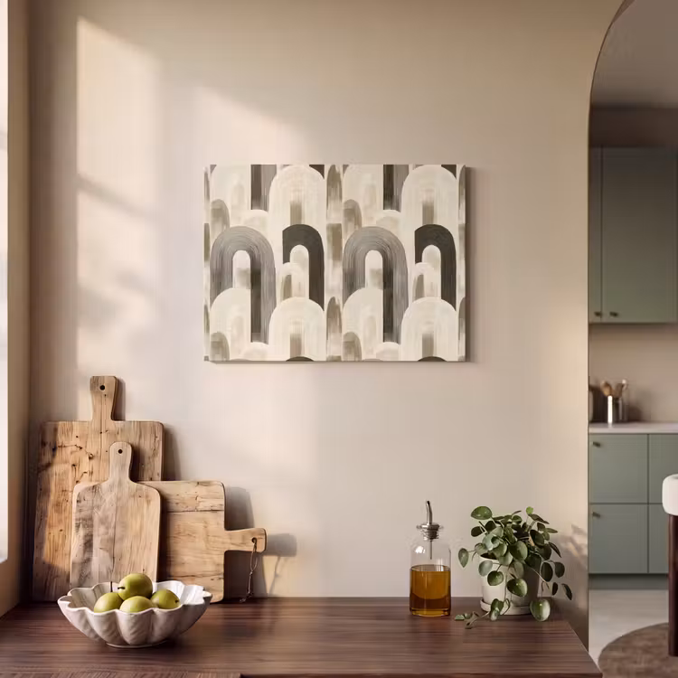 Abstract - Patroon - Bogen PET vilt klein 837 -sfeer2