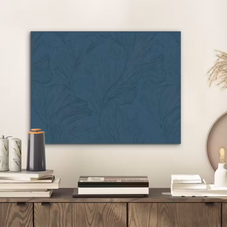Abstract - Patroon - Donkerblauw - Elegant PET vilt klein 837 -sfeer1
