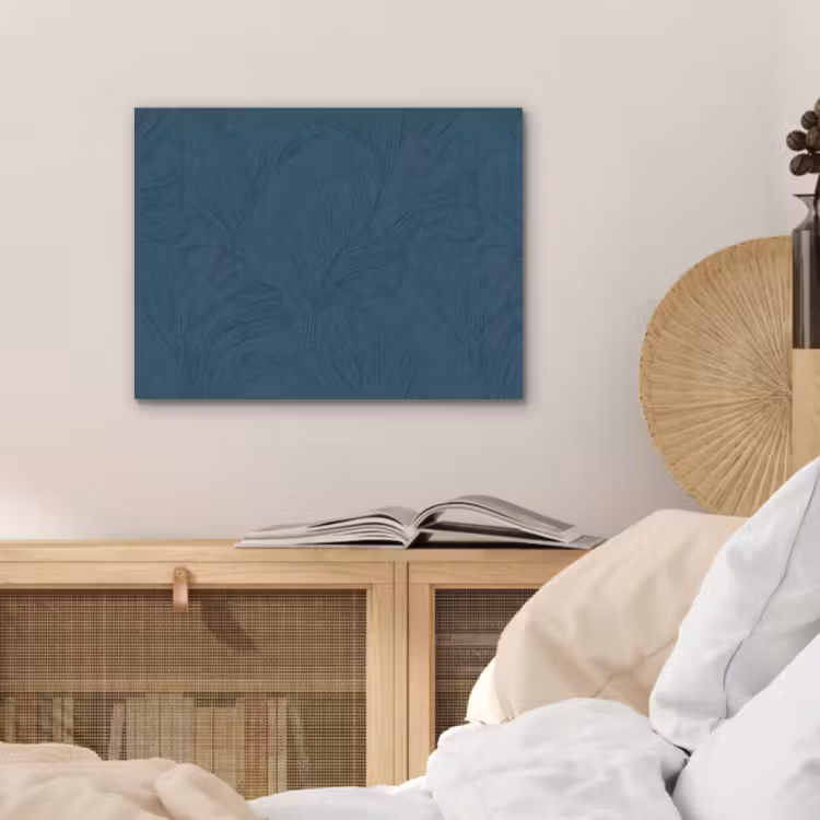 Abstract - Patroon - Donkerblauw - Elegant PET vilt klein 837 -sfeer3