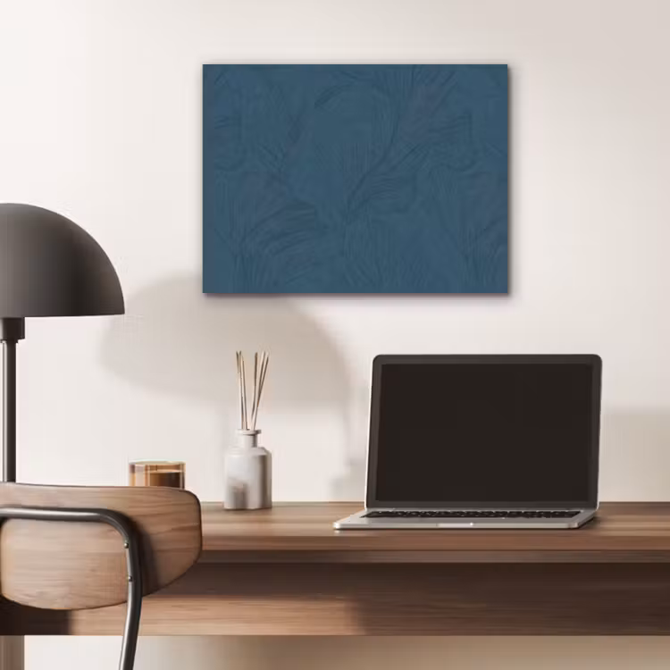 Abstract - Patroon - Donkerblauw - Elegant PET vilt klein 837 -sfeer5