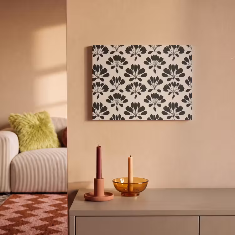 Abstract - Patroon - Zwart PET vilt klein 837 -sfeer1