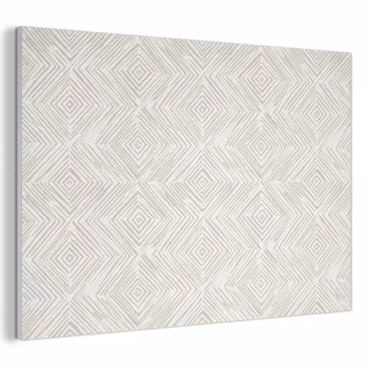 Abstract - Ruiten - Beige PET vilt klein 837 -3d
