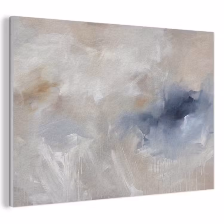 Abstract - Wolken - Sfeer - Modern - Beige PET vilt klein -3d