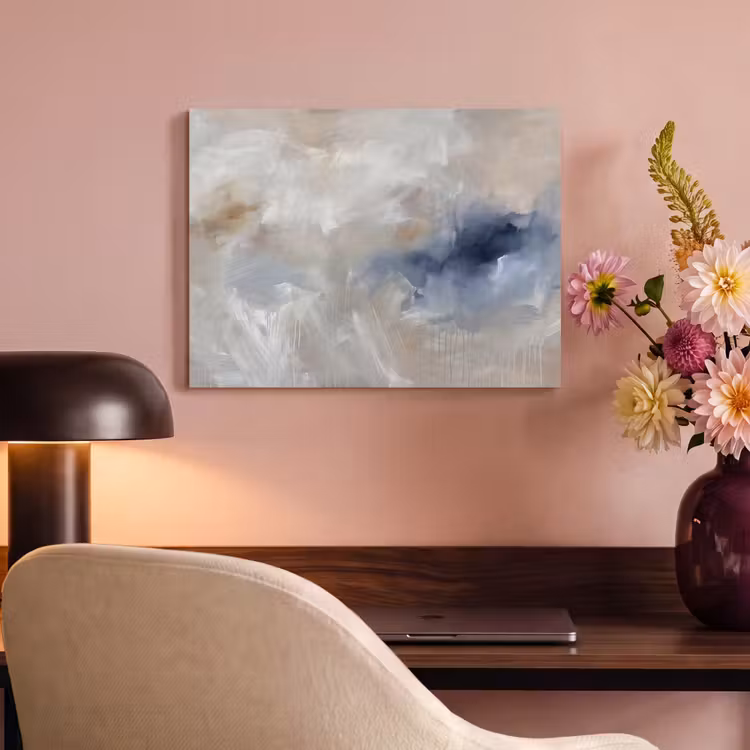 Abstract - Wolken - Sfeer - Modern - Beige PET vilt klein -sfeer3