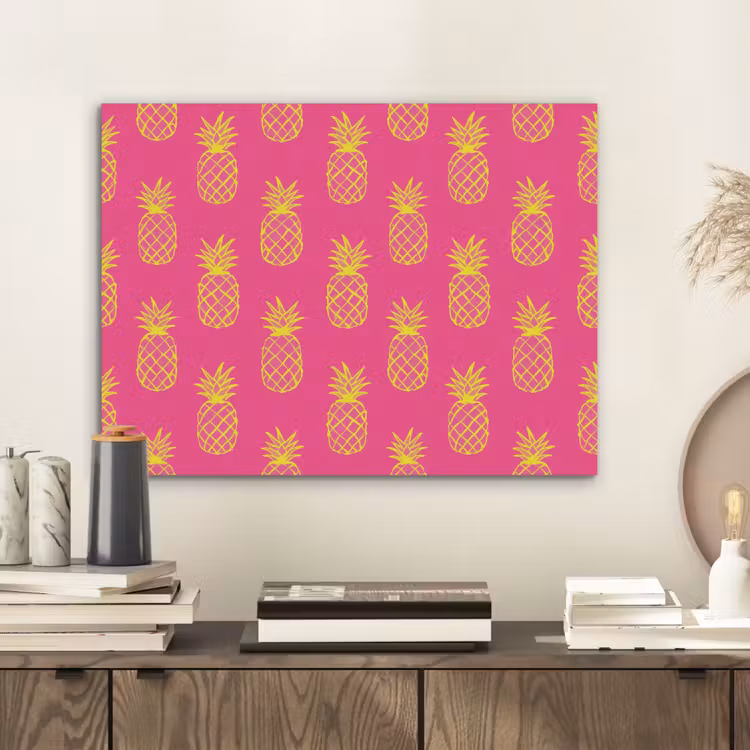 Ananas - Trendy - Roze PET vilt klein 837 -sfeer1