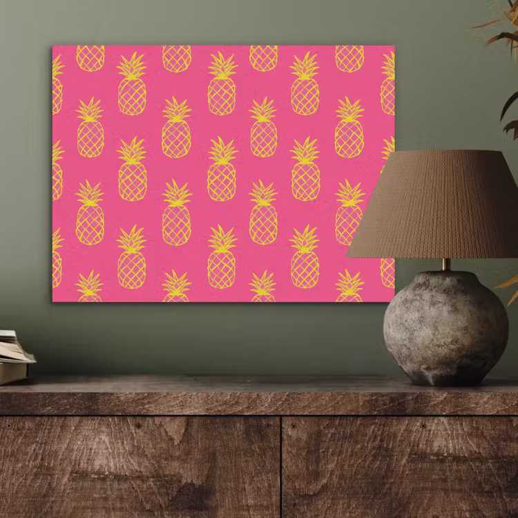 Ananas - Trendy - Roze PET vilt klein 837 -sfeer2
