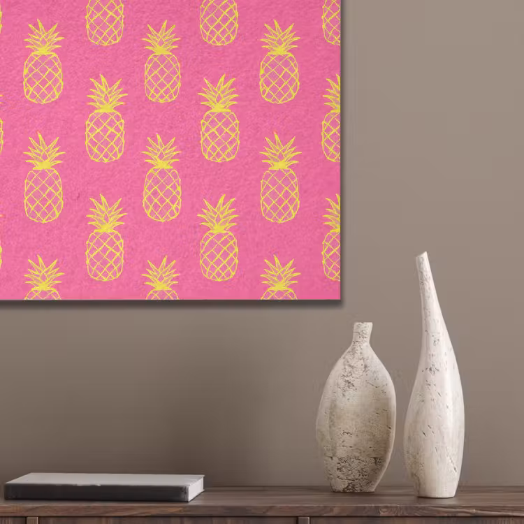 Ananas - Trendy - Roze PET vilt klein 837 -sfeer6_closeup