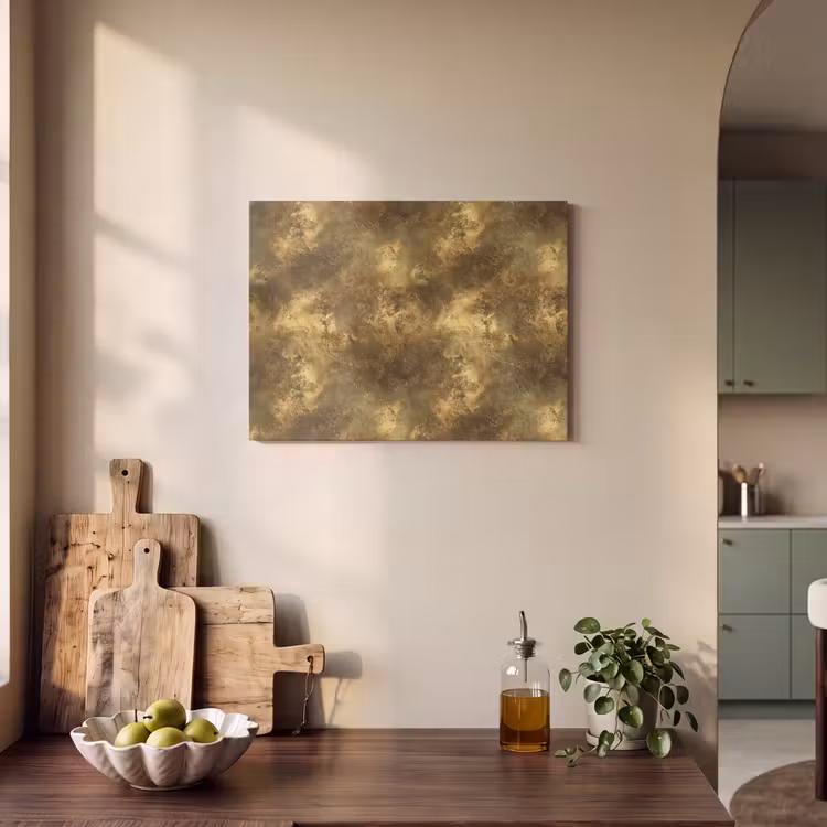 Antiek - Metaallook - Goud PET vilt klein 837 -sfeer2