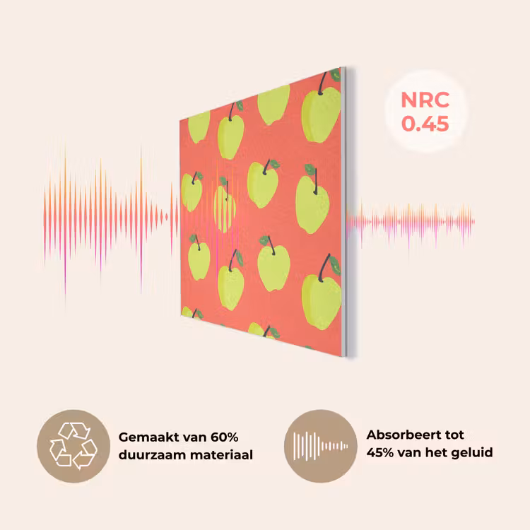 Appels - Modern - Groen PET vilt klein 837 -USP_NL