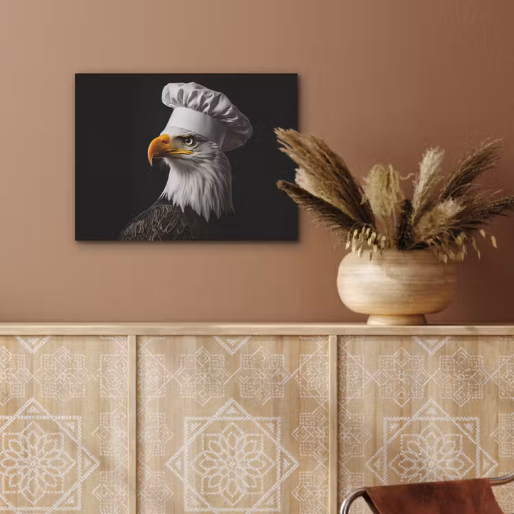 Arend -Amerika - Koksmuts - Vogel - Stoer PET vilt klein -sfeer4